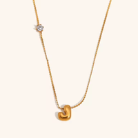 Initial Pendant Necklace