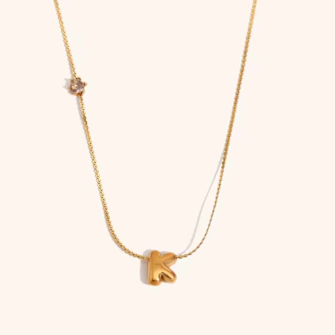 Initial Pendant Necklace