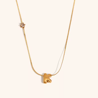 Initial Pendant Necklace