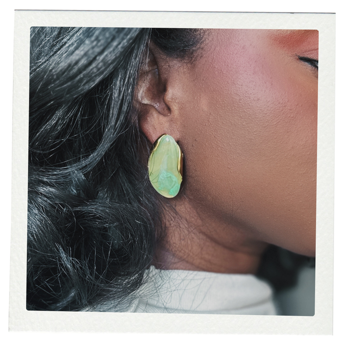 The Shoreglass Stud Earrings