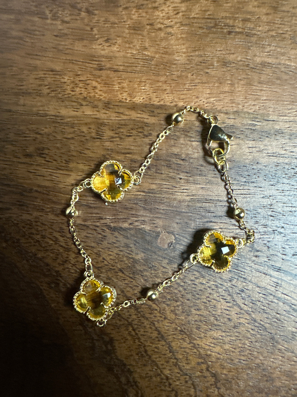 The Soleil Clover Anklet - COCOA ARI