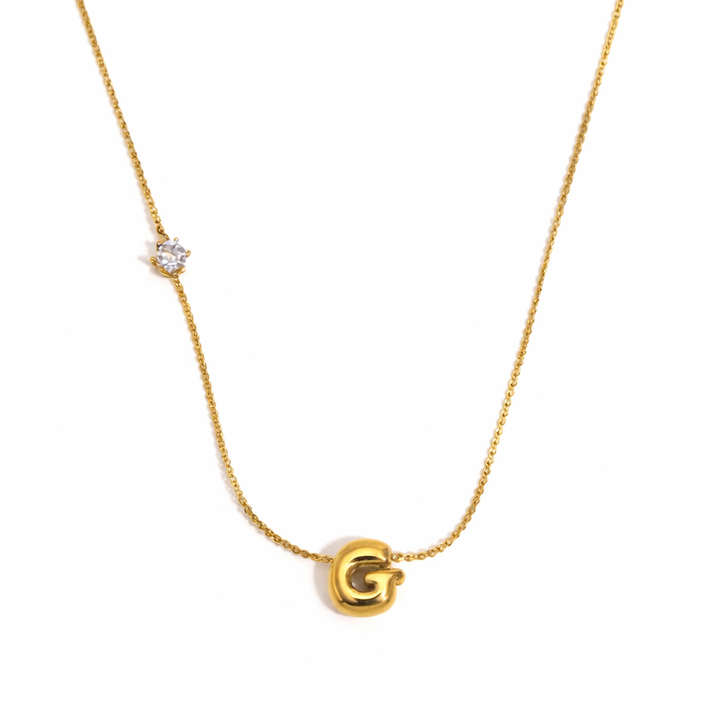 Initial Pendant Necklace