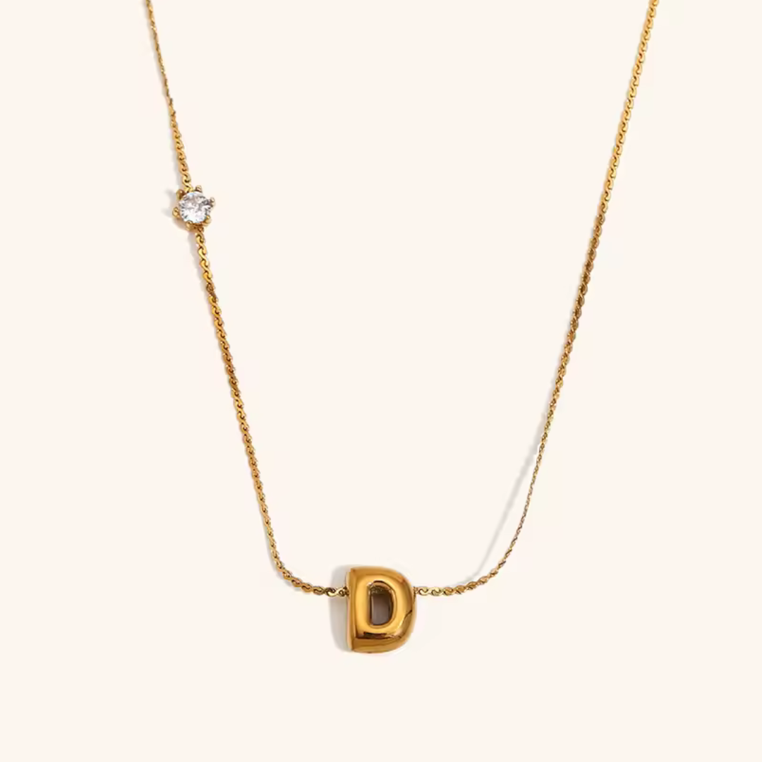 Initial Pendant Necklace