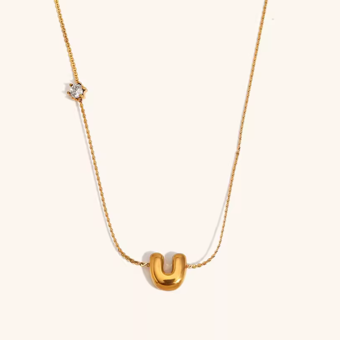 Initial Pendant Necklace
