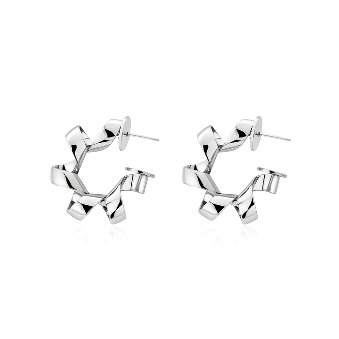 The Frequency Hoop Earrings