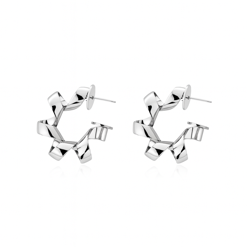 The Frequency Hoop Earrings