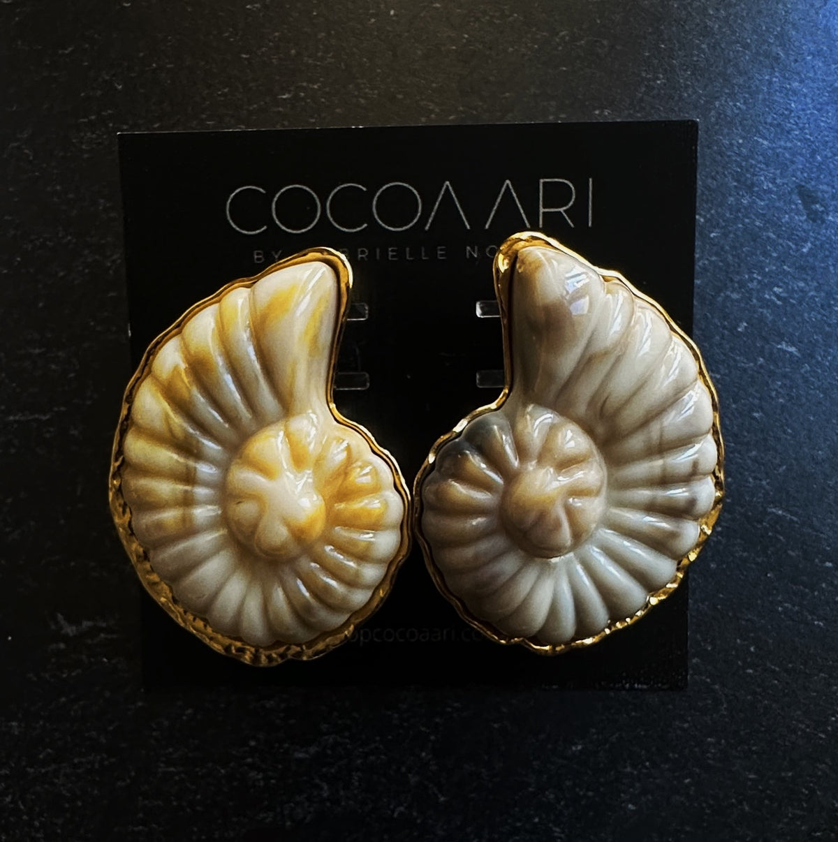 The Crest of Castara Earrings