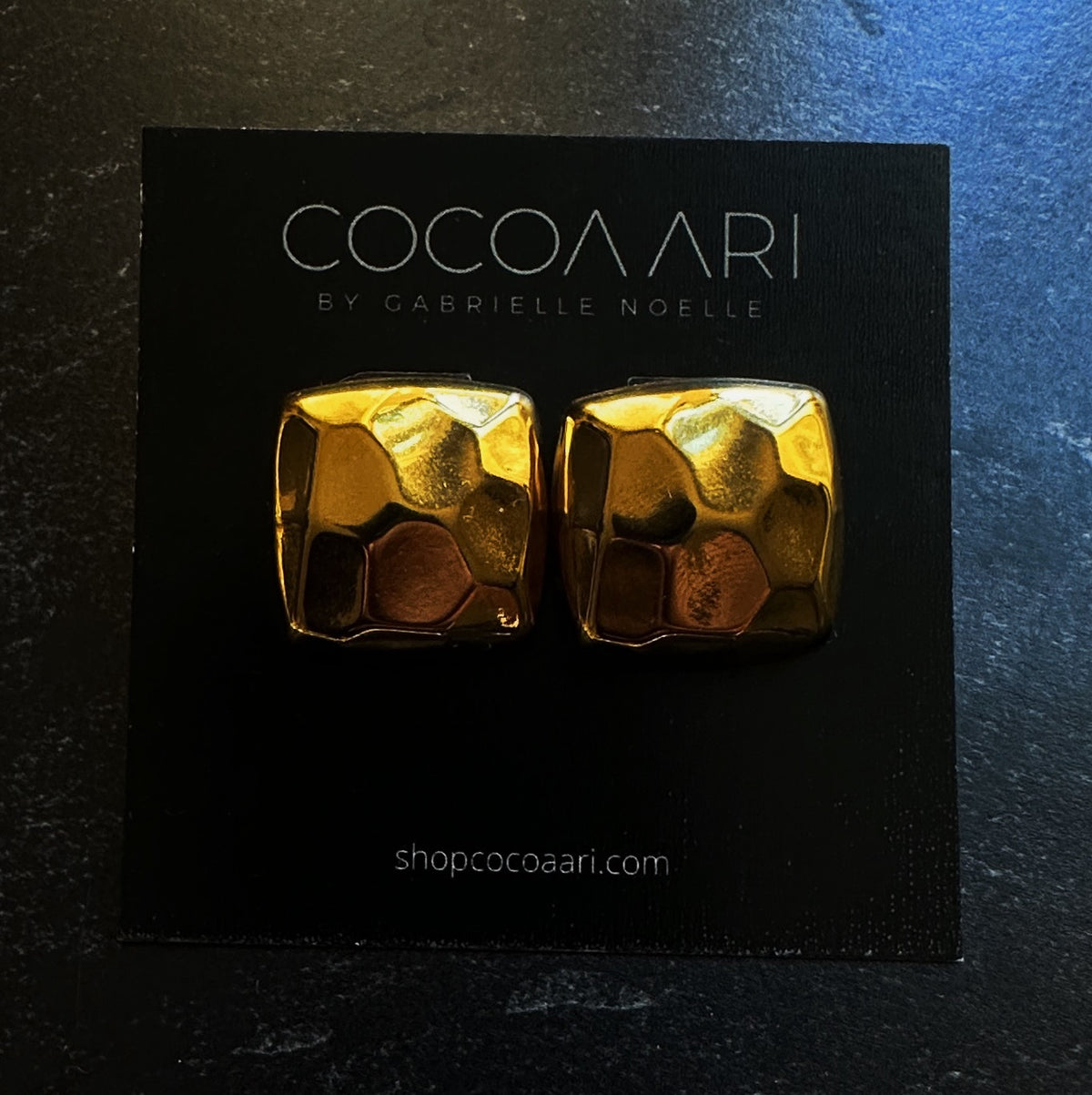 FORM No. 4 — Molten Stud Earrings