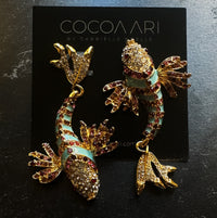 Marina Koi Statement Earrings