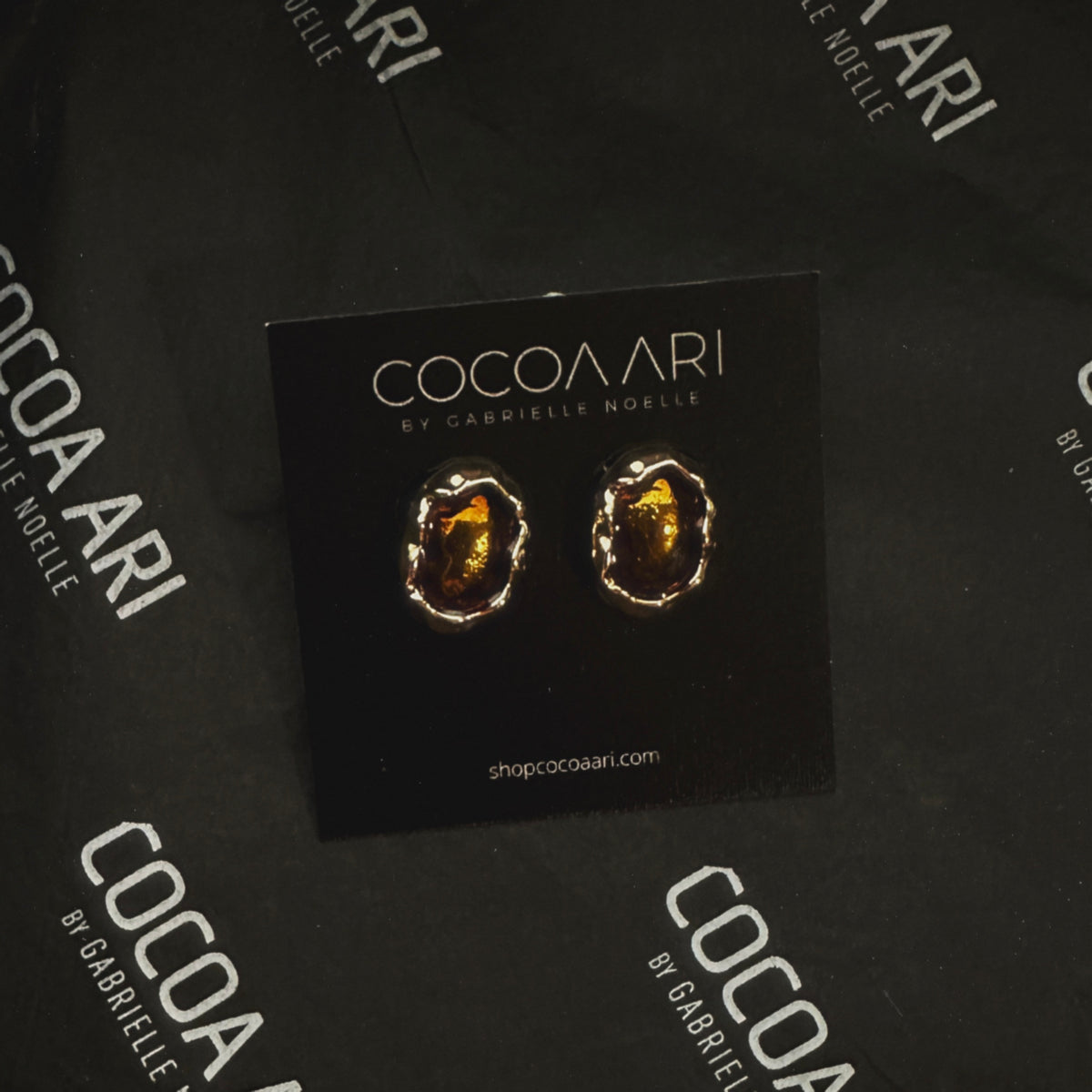 Ember Relic Stud Earrings