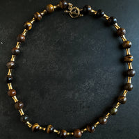 The Grounded Gaze — Tiger's Eye Necklace