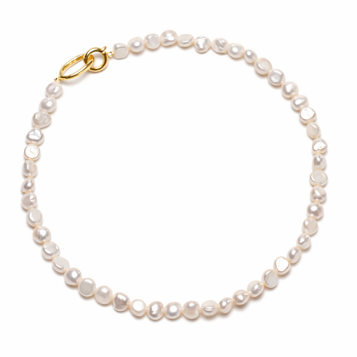 Still Aura — Pearl Choker Necklace