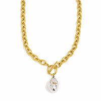 Liquid Form Toggle Necklace