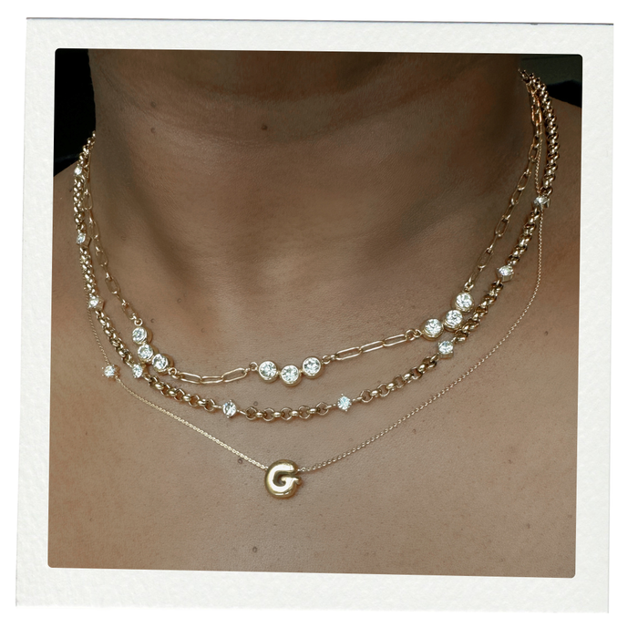 Initial Pendant Necklace