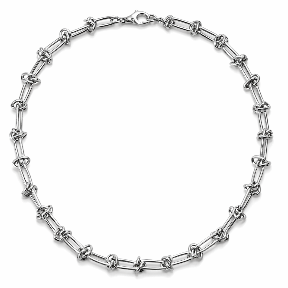 Silver chain necklace 