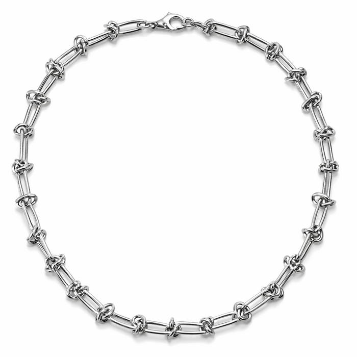 Silver chain necklace 