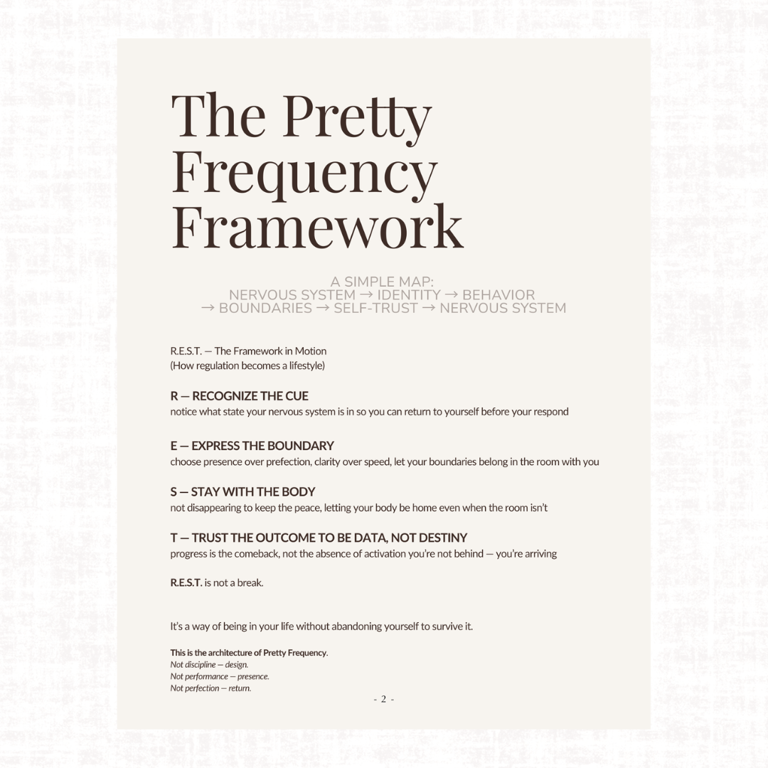 The Pretty Frequency Reset eBook