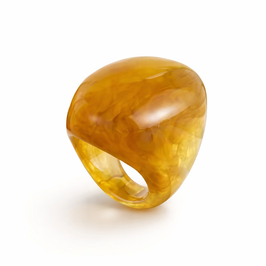 Still Form Ring — Amber