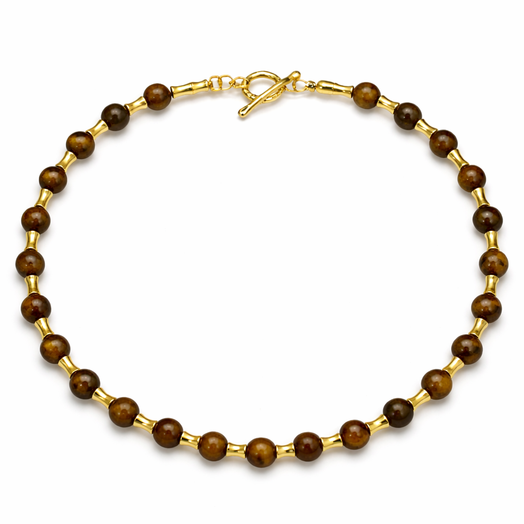 The Grounded Gaze — Tiger's Eye Necklace