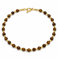 The Grounded Gaze — Tiger's Eye Necklace