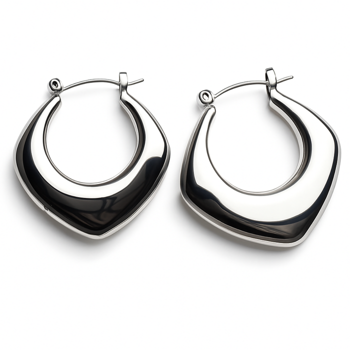 The Luna Hoop Earrings