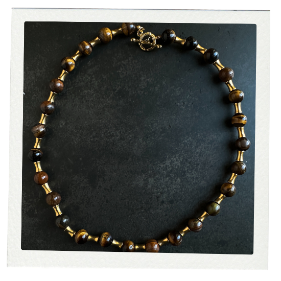 The Grounded Gaze — Tiger's Eye Necklace