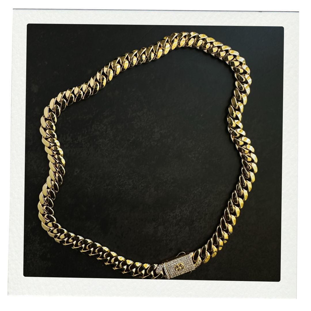 gold cuban necklace