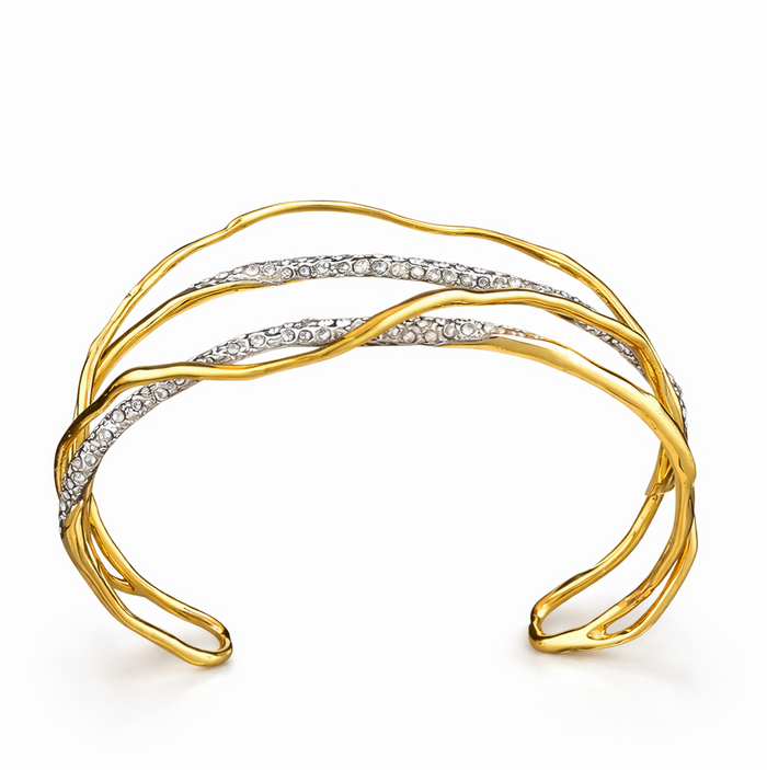 The Glacier Melt Cuff Bracelet