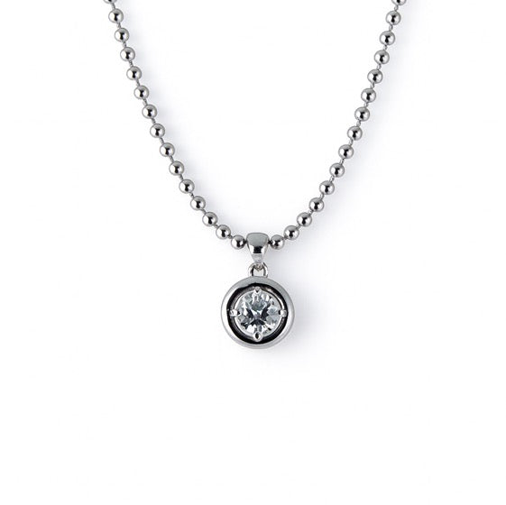 The Lumière Bezel Necklace