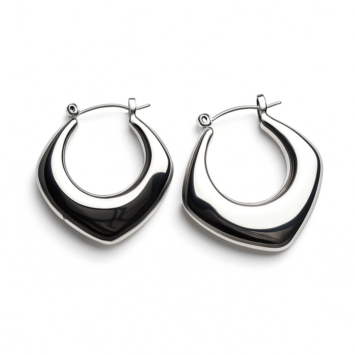 The Luna Hoop Earrings